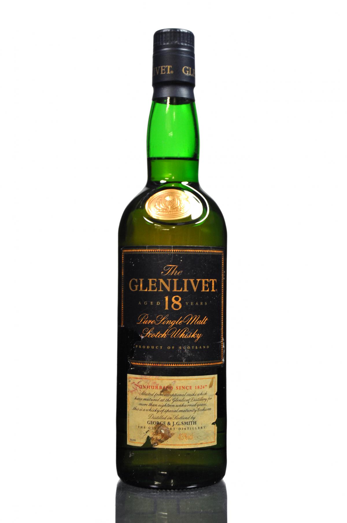 Glenlivet 18 Year Old - Circa 2000