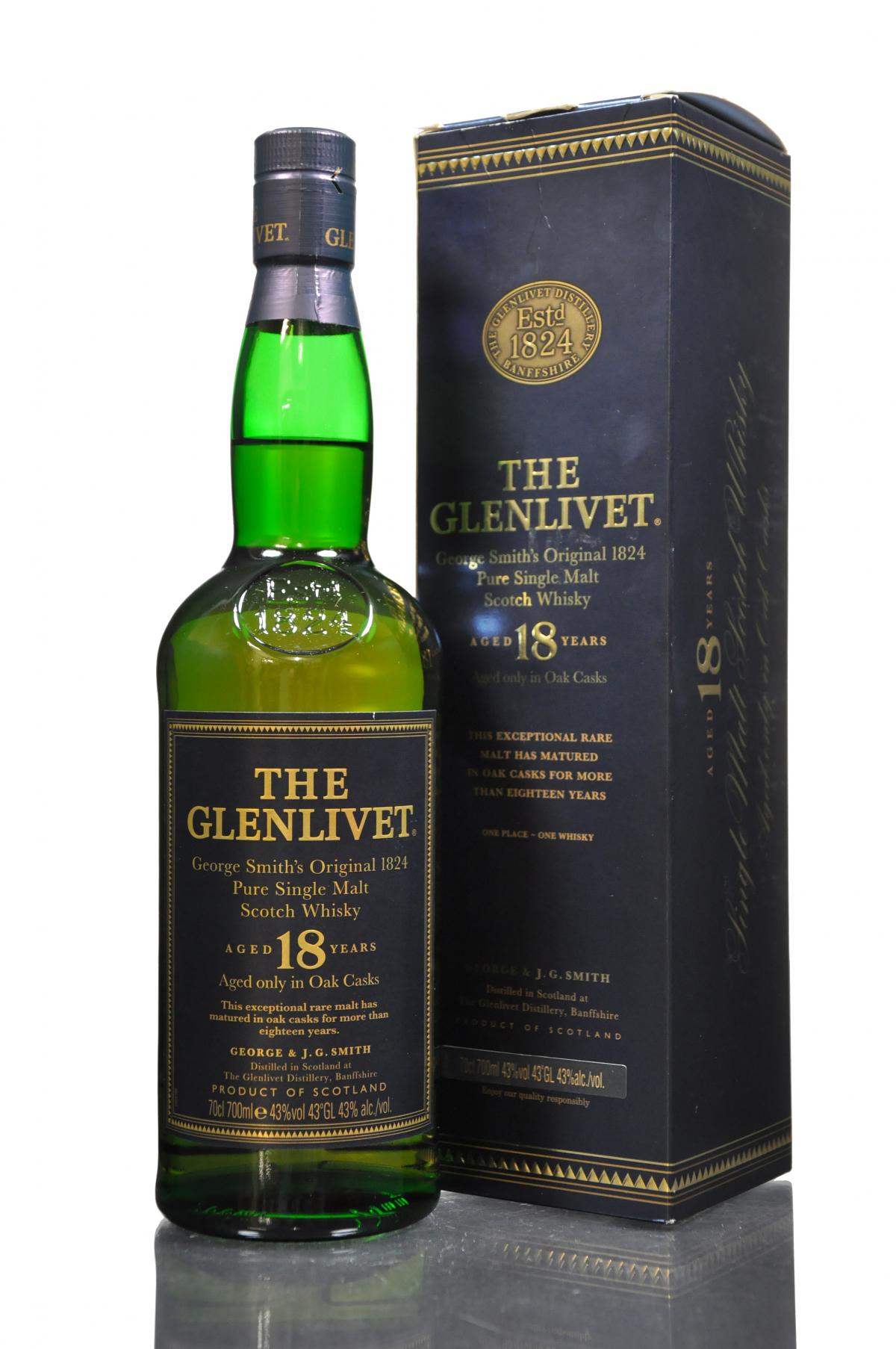 Glenlivet 18 Year Old - Circa 2000