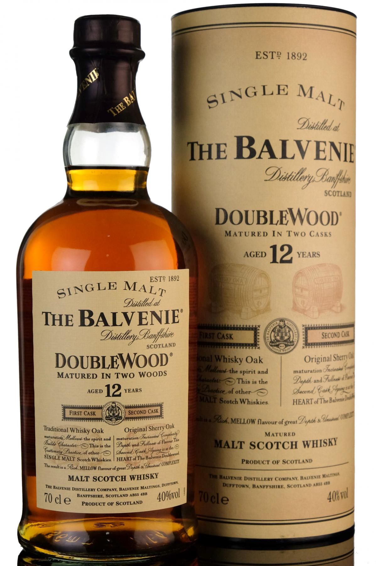 Balvenie 12 Year Old - Doublewood