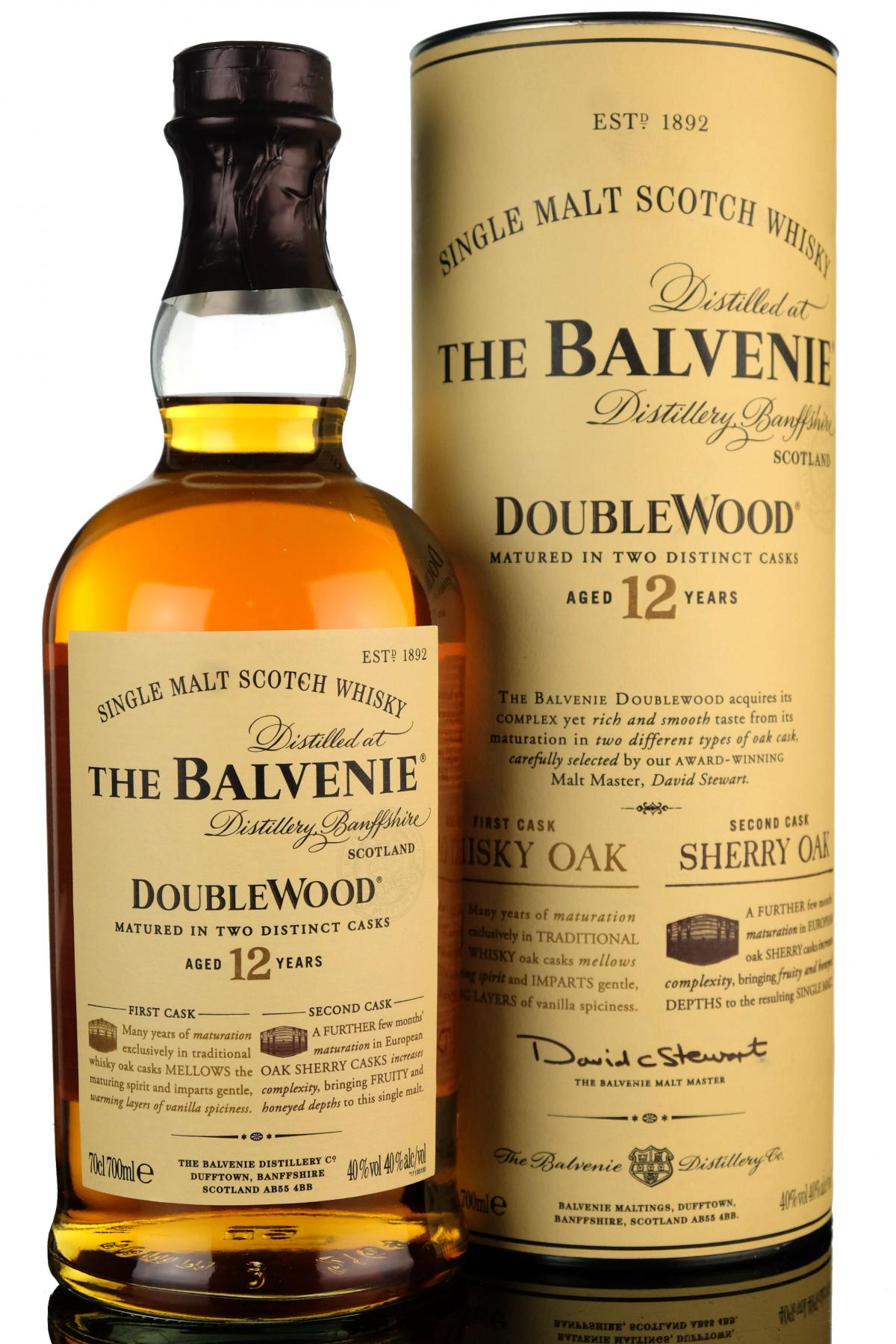 Balvenie 12 Year Old - Doublewood