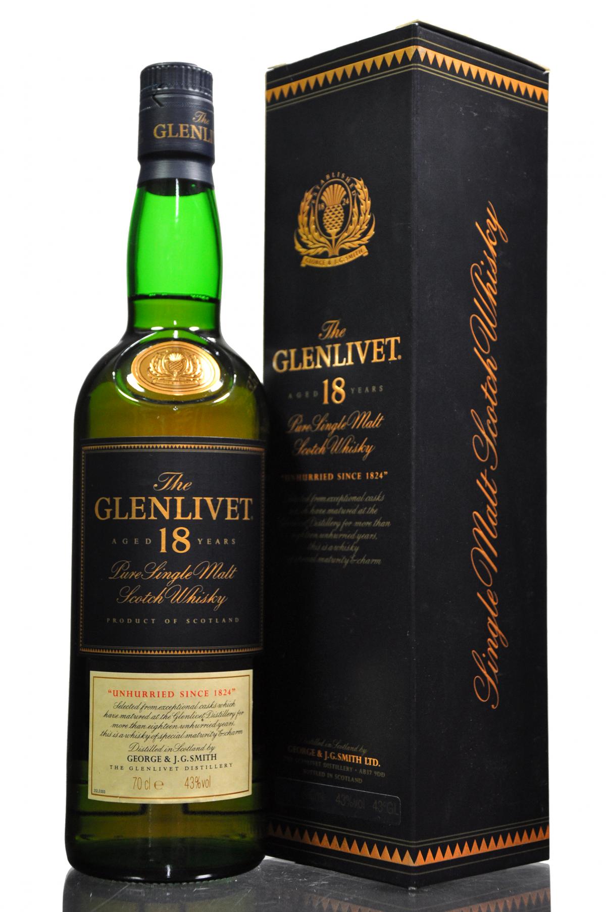 Glenlivet 18 Year Old - Circa 2000