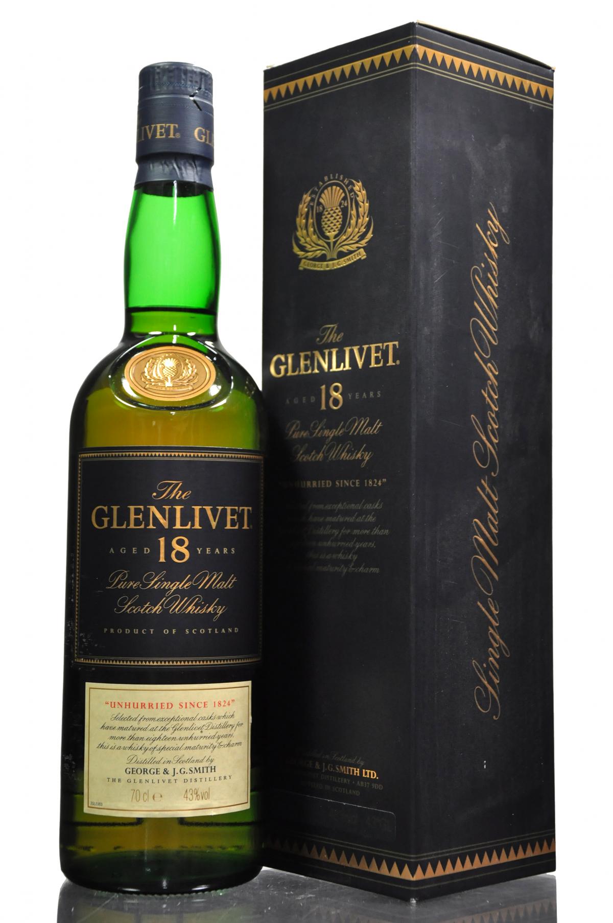 Glenlivet 18 Year Old - Circa 2000