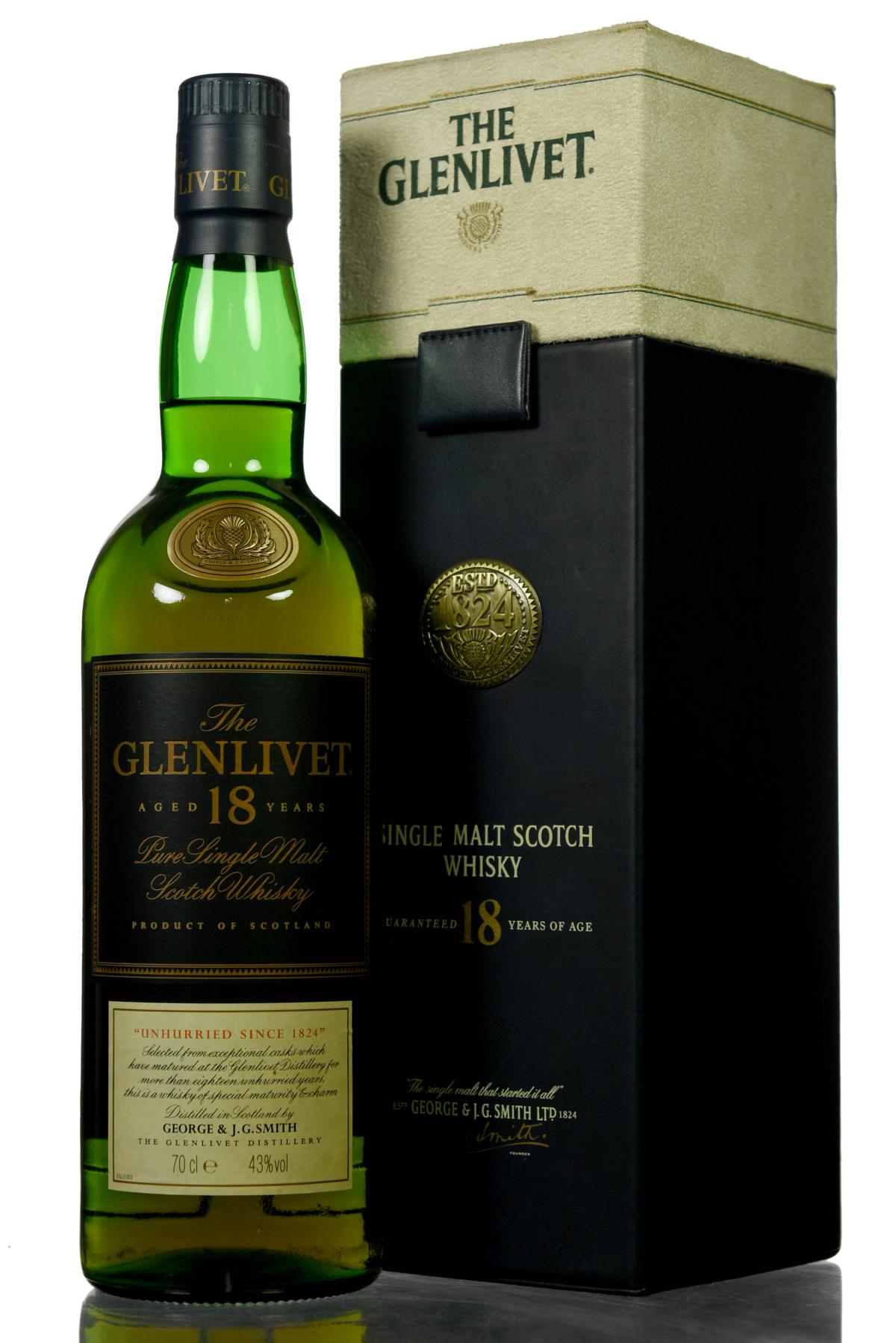 Glenlivet 18 Year Old - Circa 2000