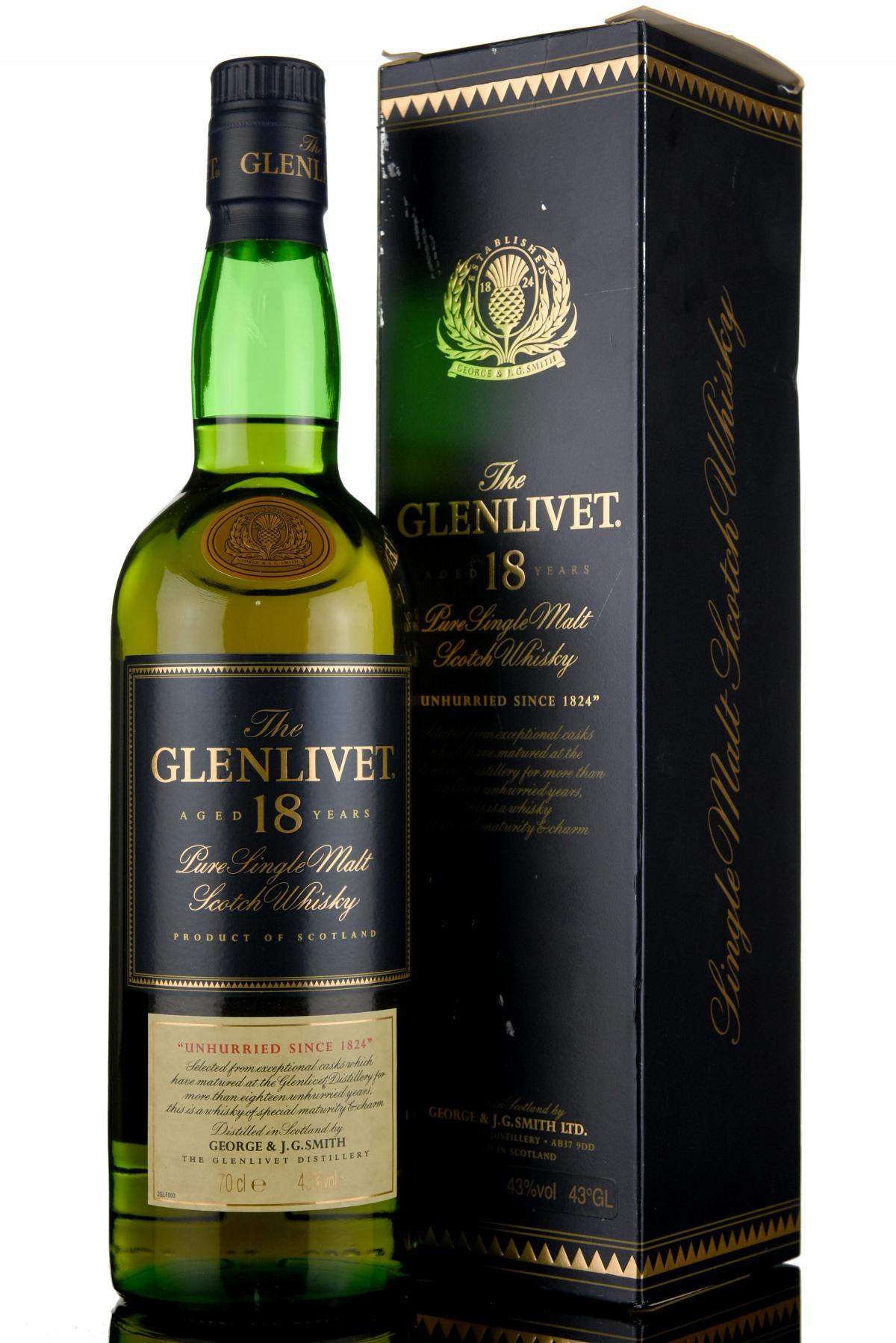 Glenlivet 18 Year Old - Circa 2000