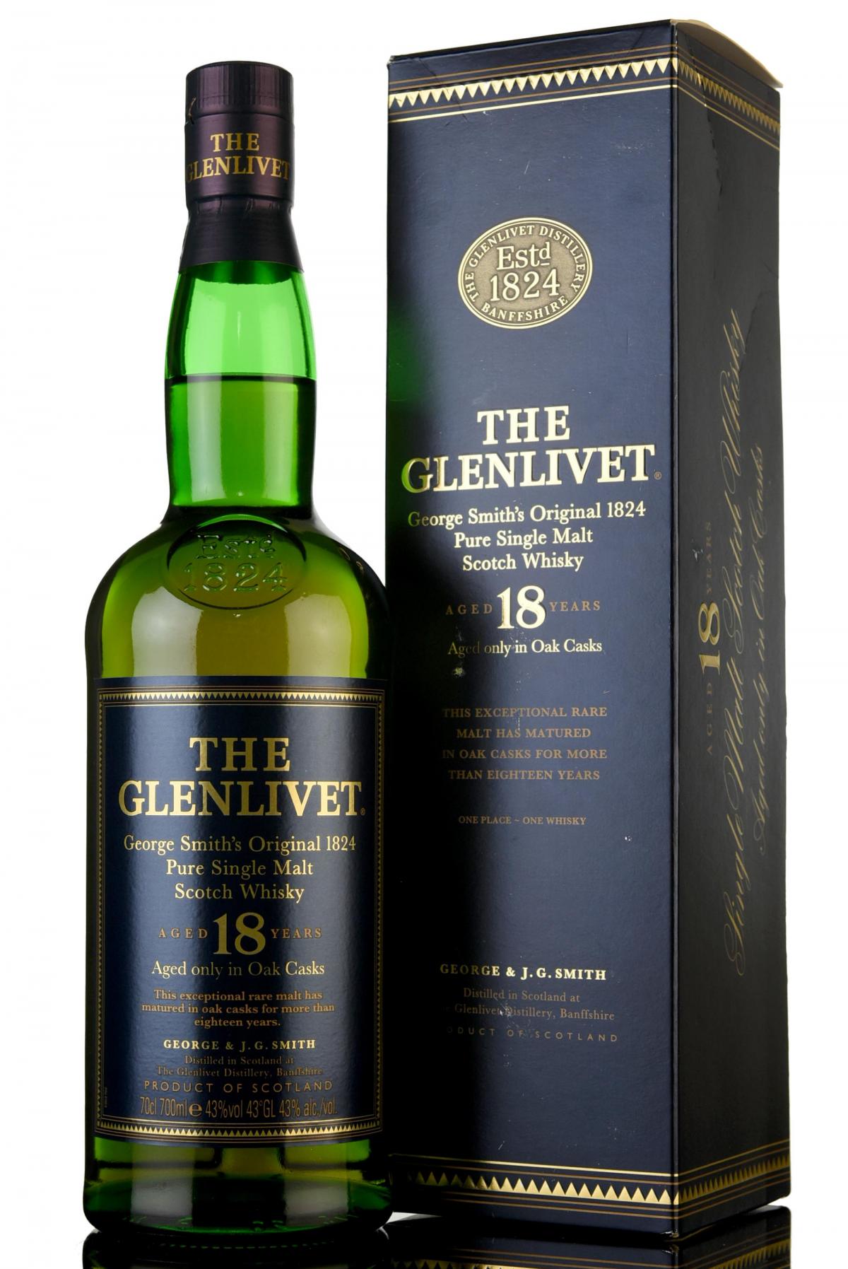 Glenlivet 18 Year Old - Circa 2000