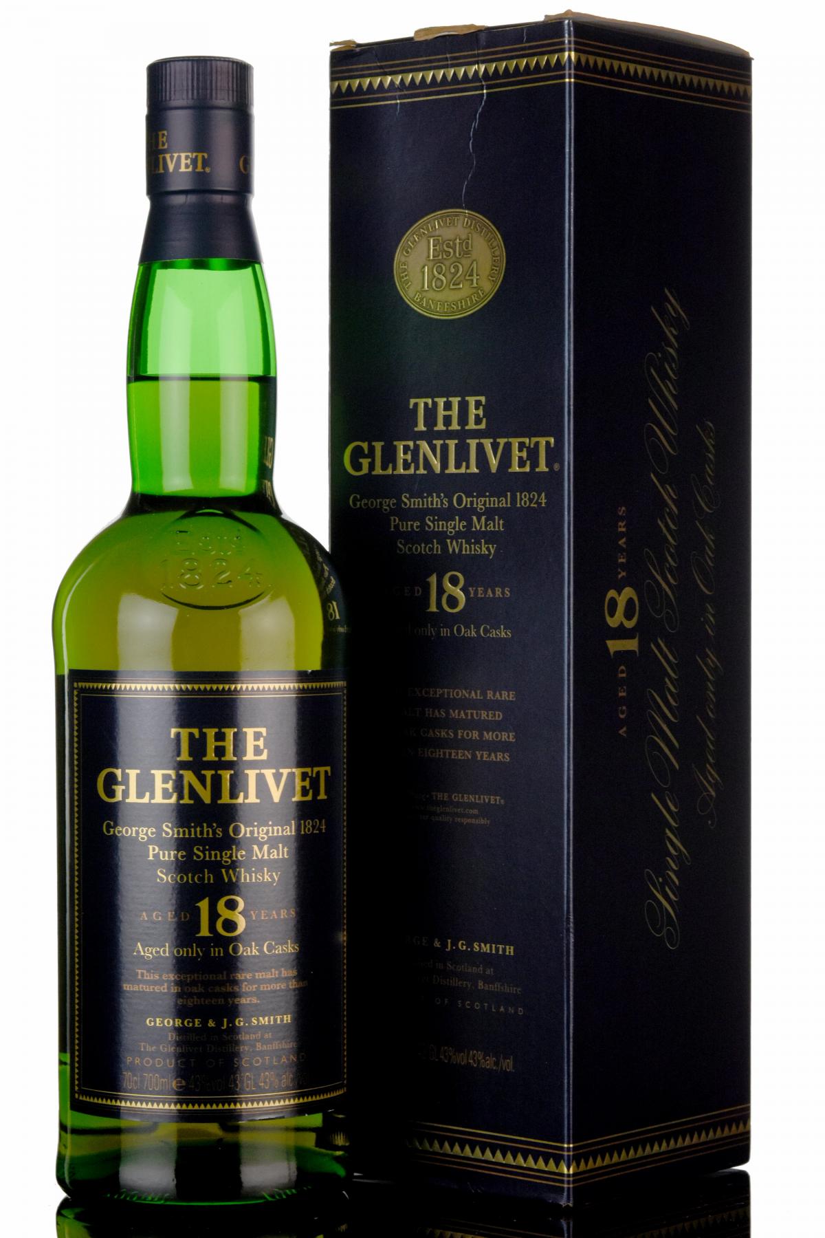 Glenlivet 18 Year Old - Circa 2000