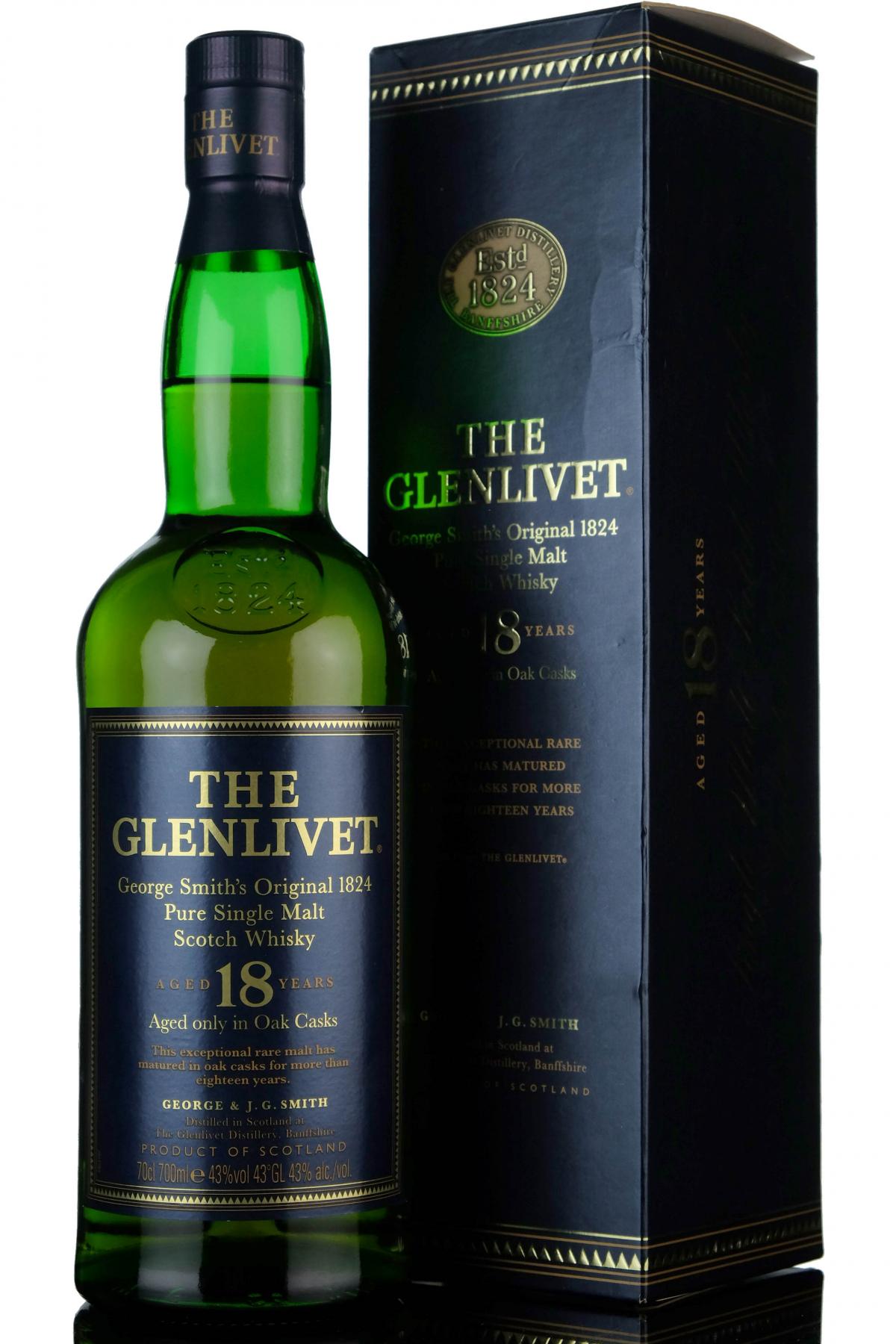 Glenlivet 18 Year Old - Circa 2000