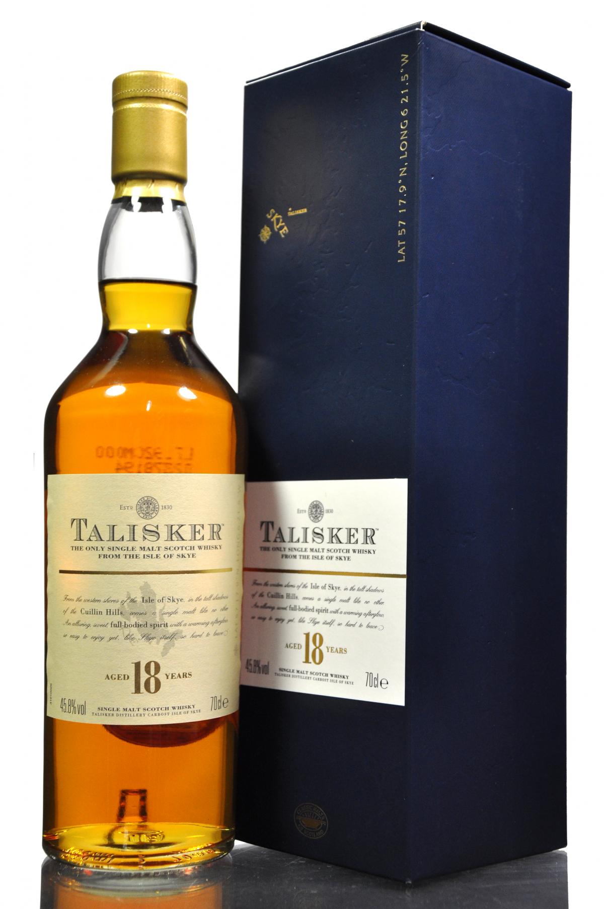 Talisker 18 Year Old