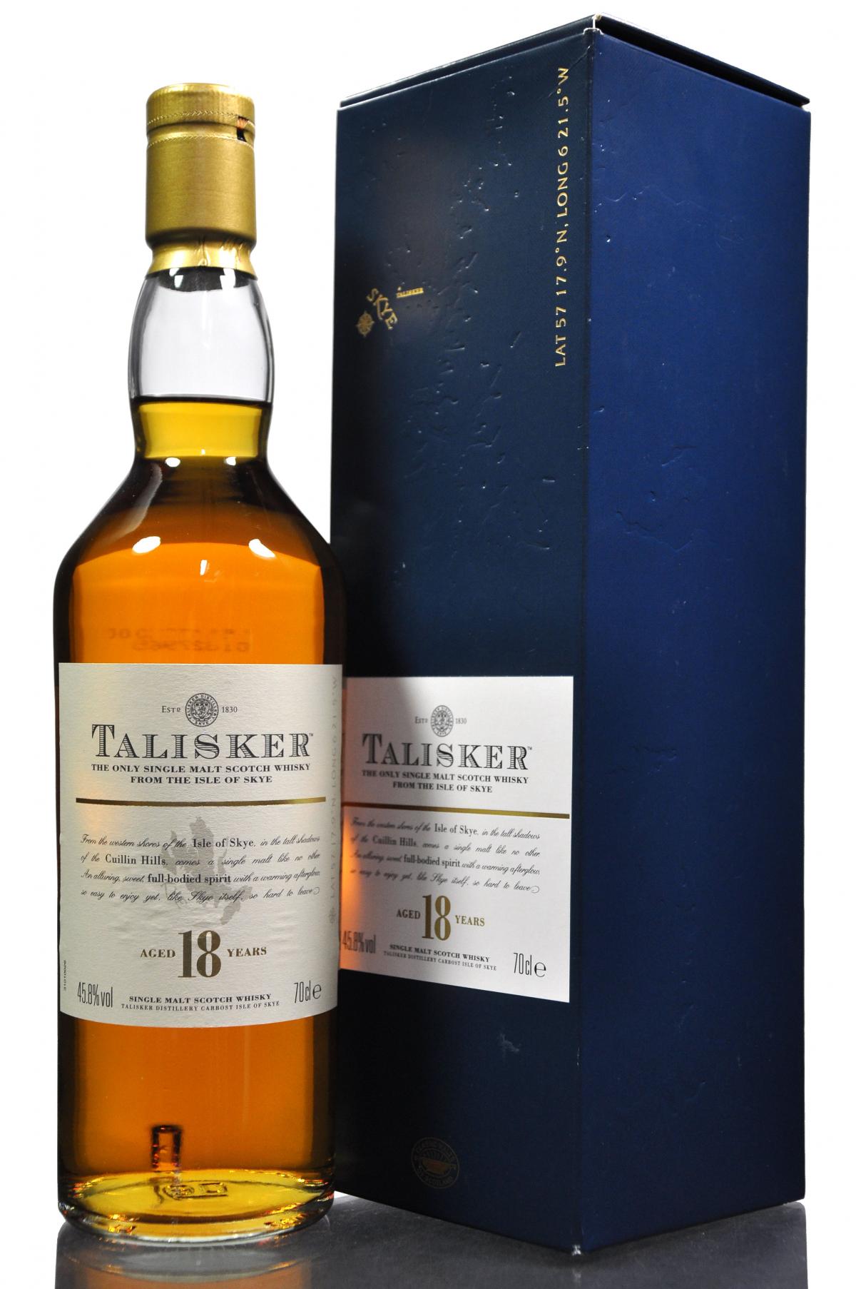 Talisker 18 Year Old