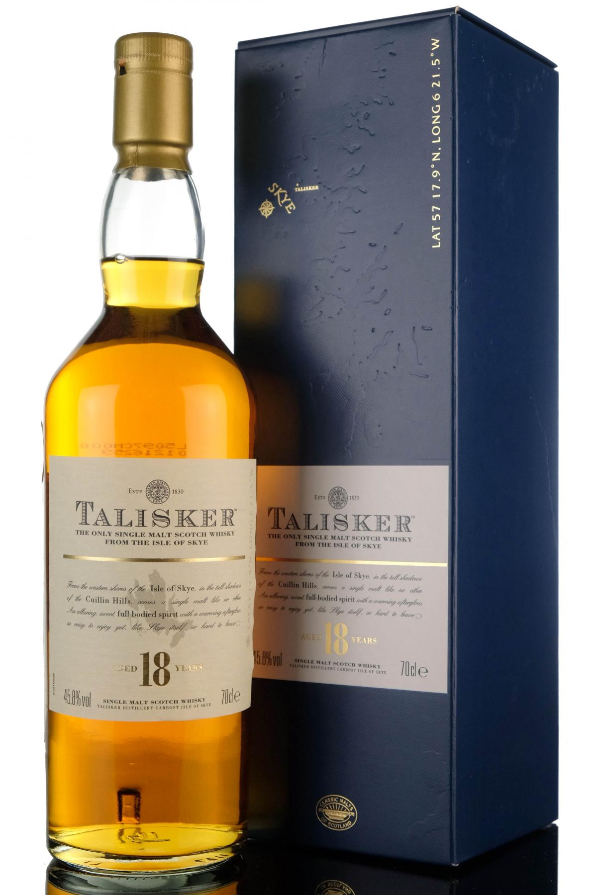 Talisker 18 Year Old