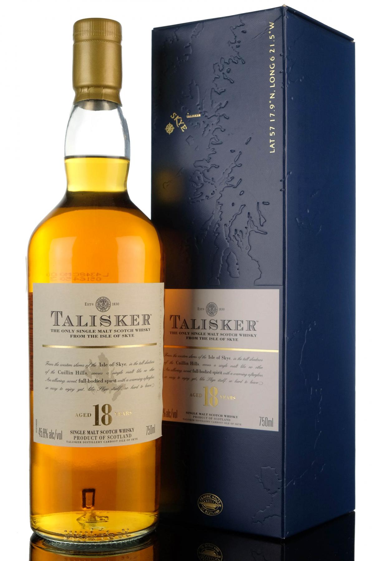 Talisker 18 Year Old