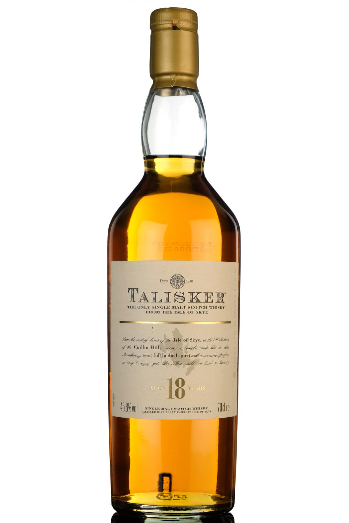 Talisker 18 Year Old