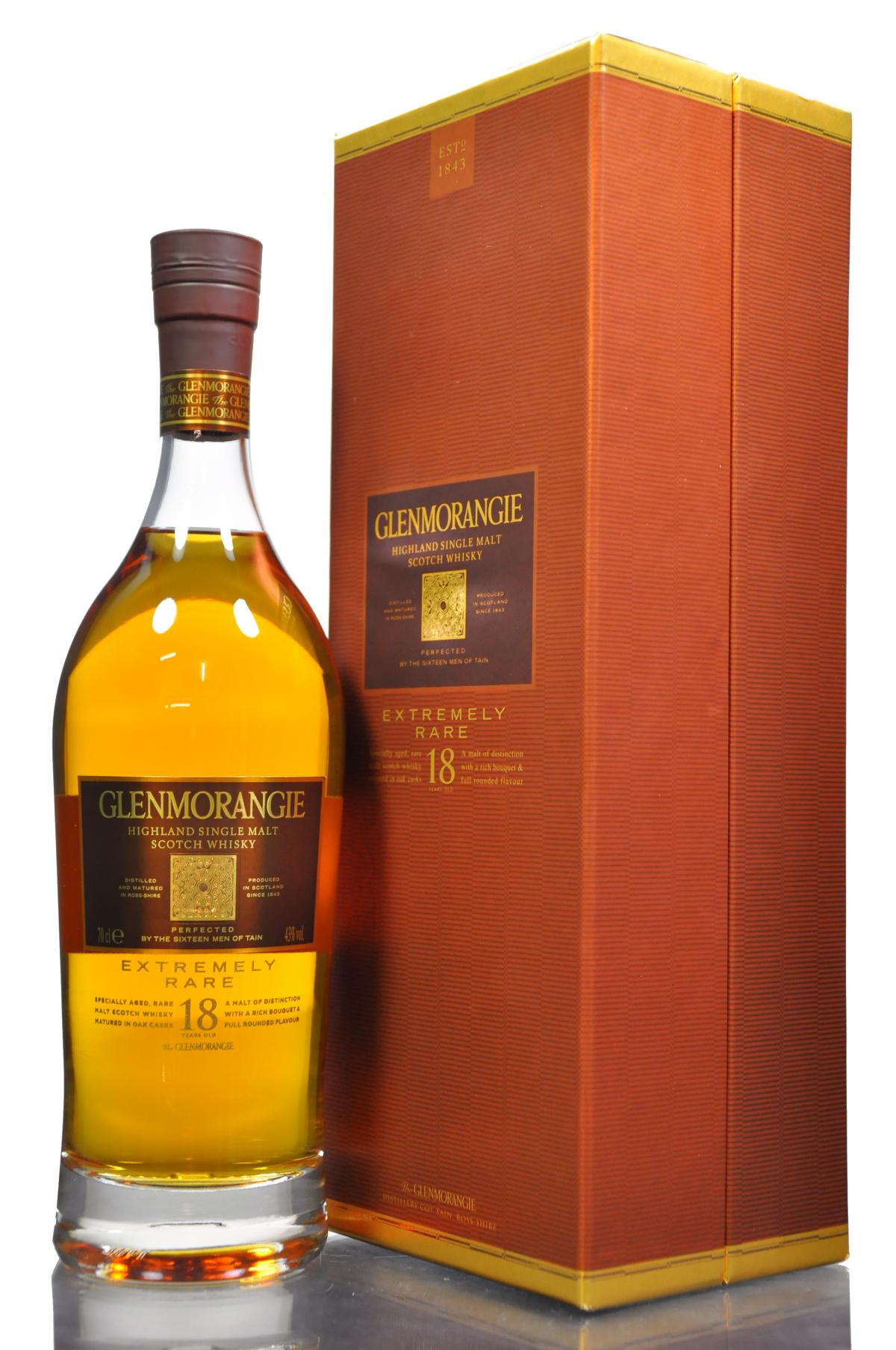 Glenmorangie 18 Year Old - Extremely Rare