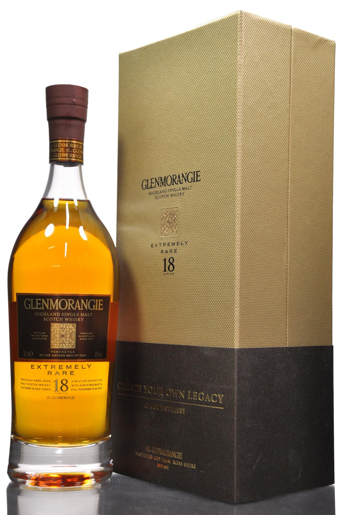 Glenmorangie 18 Year Old - Extremely Rare