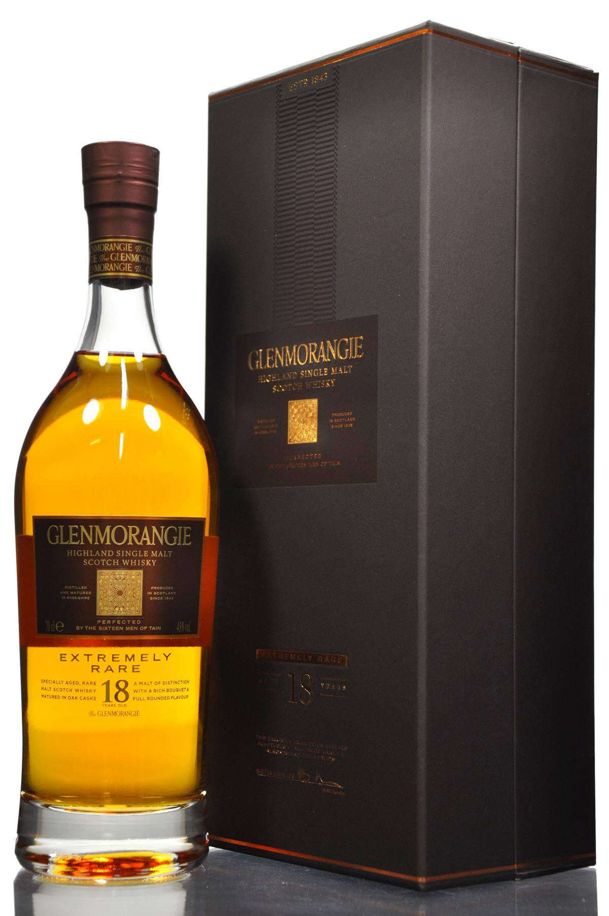 Glenmorangie 18 Year Old Extremely Rare