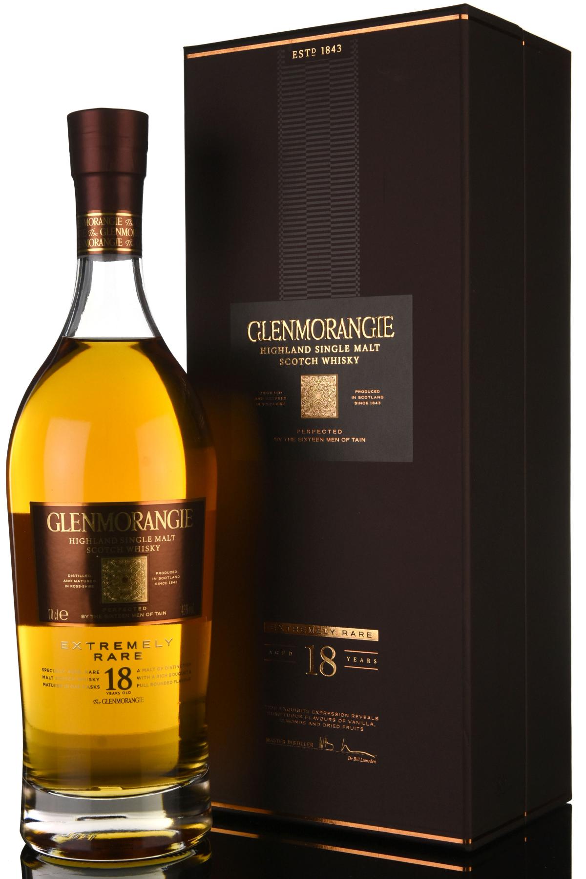 Glenmorangie 18 Year Old Extremely Rare