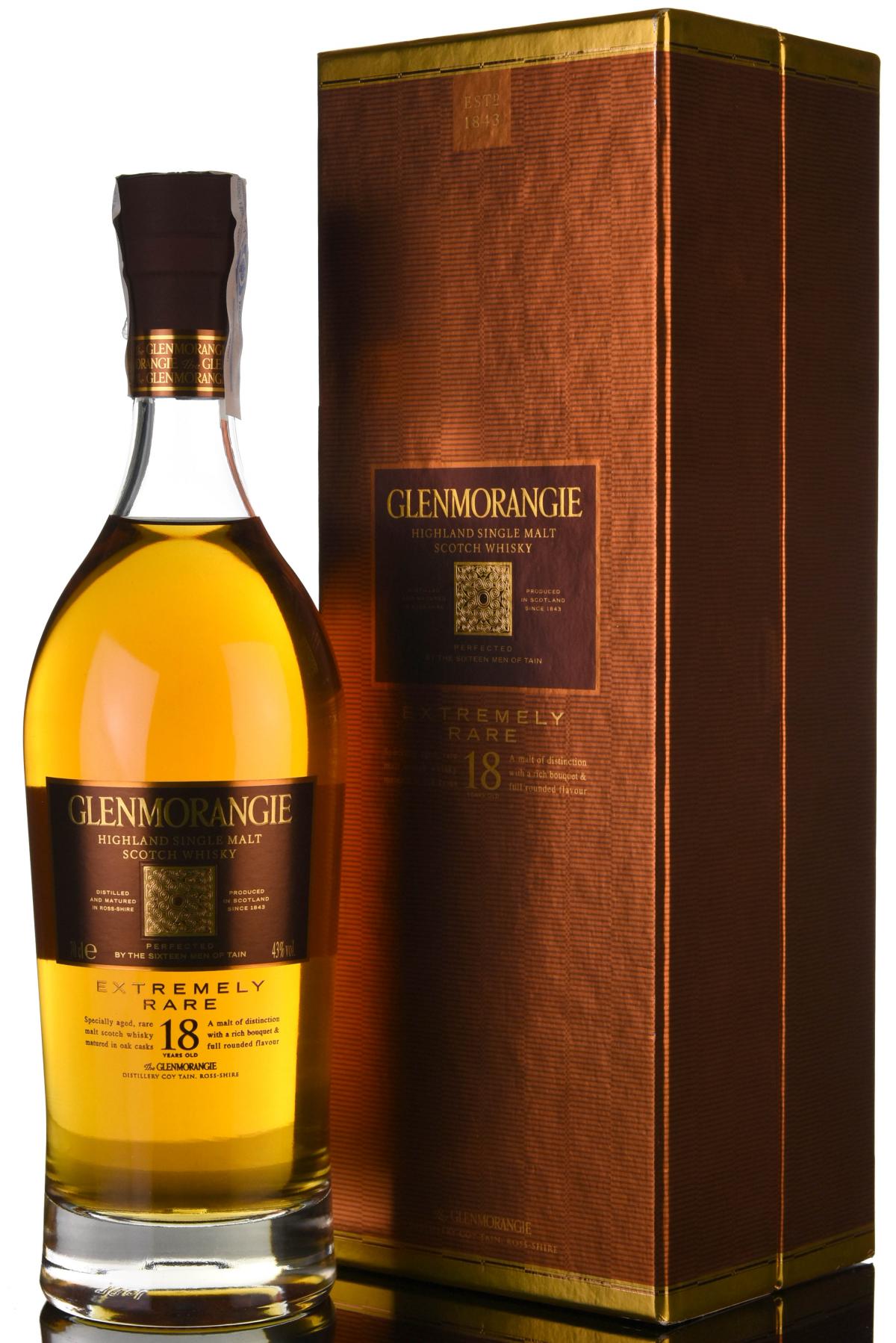Glenmorangie 18 Year Old - Extremely Rare