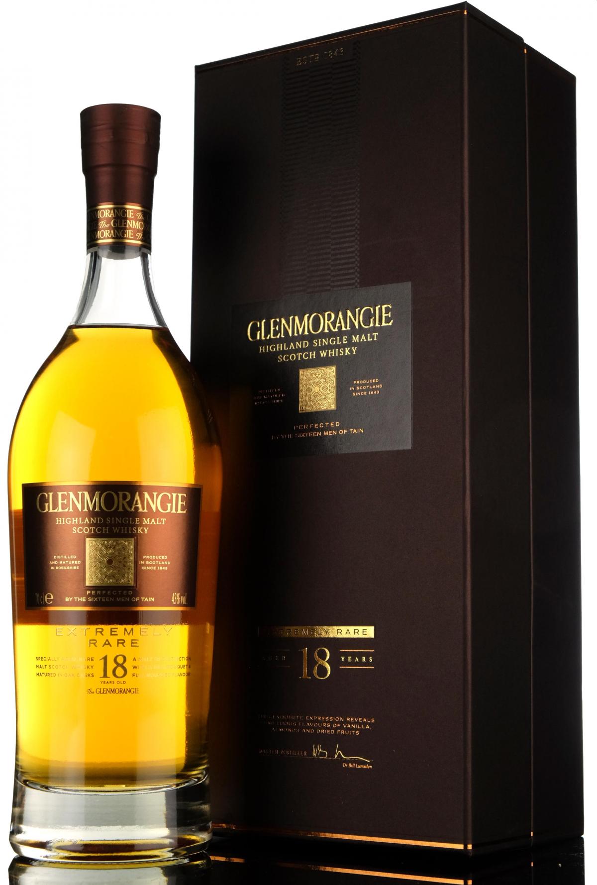 Glenmorangie 18 Year Old Extremely Rare