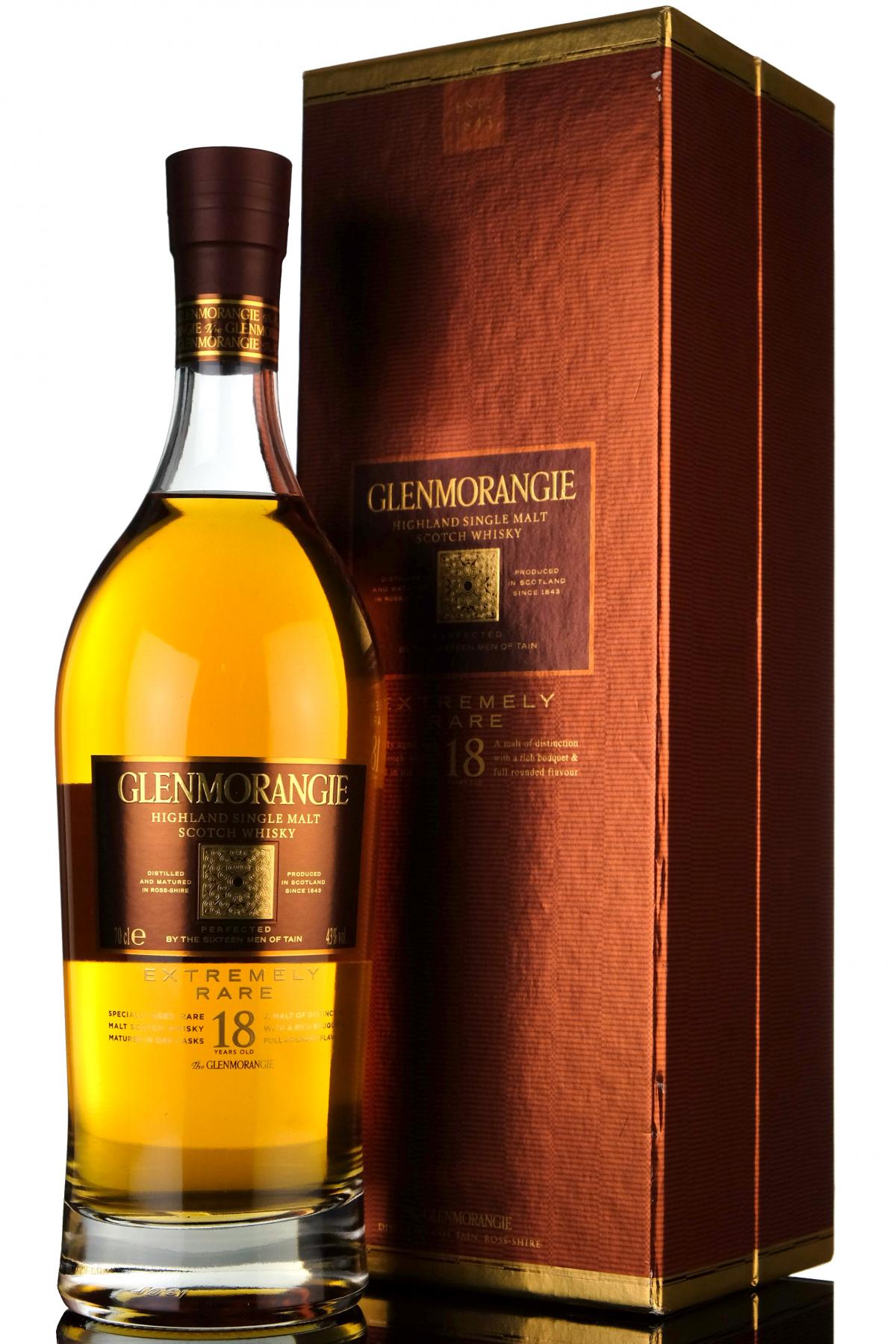 Glenmorangie 18 Year Old - Extremely Rare