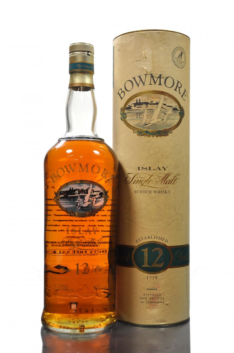 Bowmore 12 Year Old - 1990s - 1 Litre