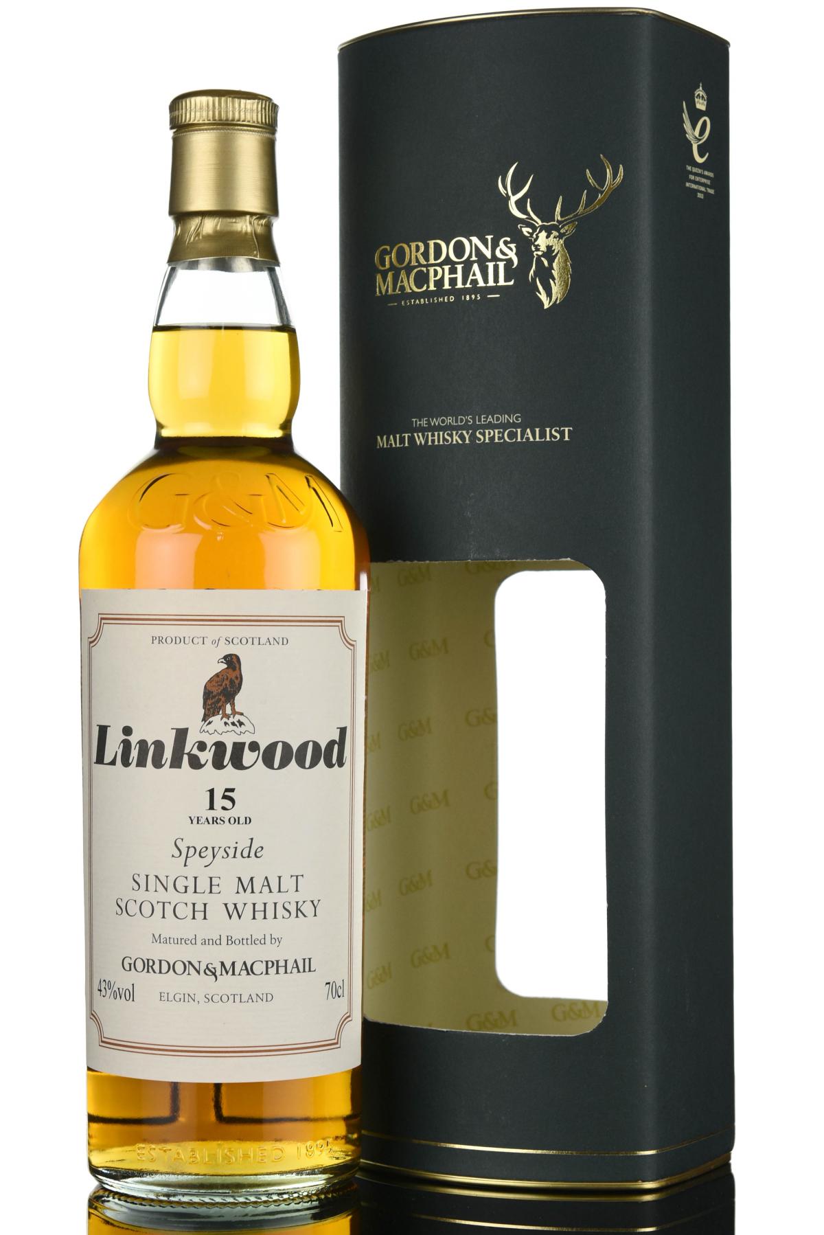 Linkwood 15 Year Old - Gordon & MacPhail