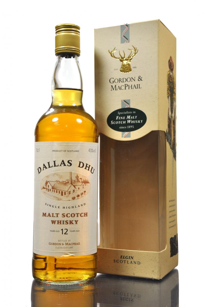 Dallas Dhu 12 Year Old - Gordon & MacPhail - 1990s