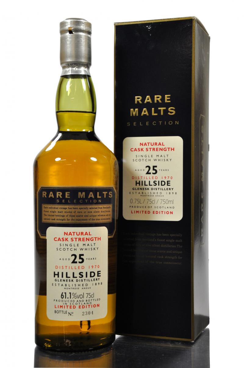 Hillside 1970 - 25 Year Old - Rare Malts 61.1%