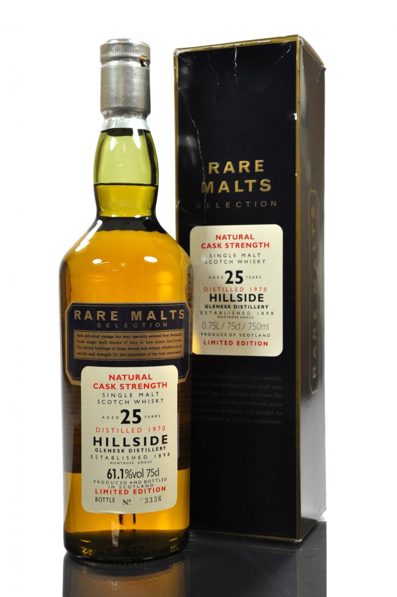 Hillside 1970 - 25 Year Old - Rare Malts 61.1%