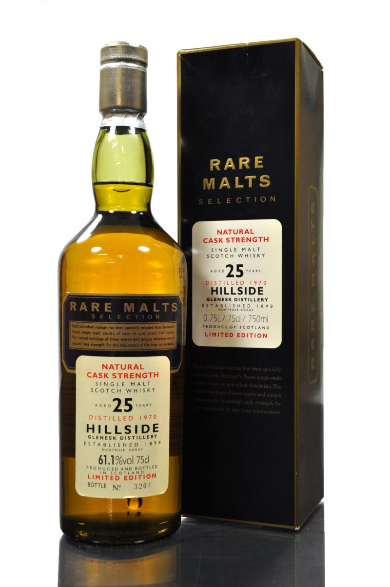 Hillside 1970 - 25 Year Old - Rare Malts 61.1%