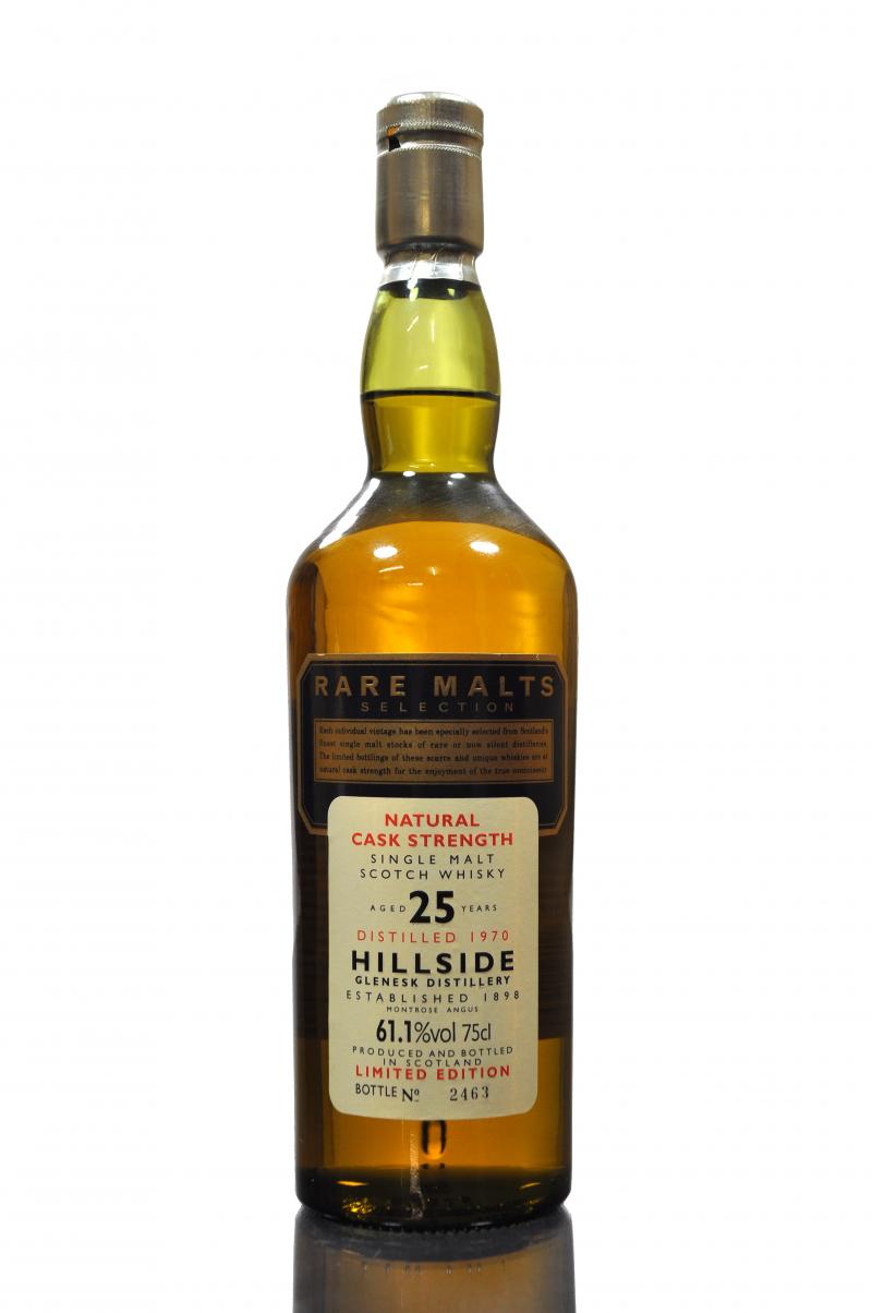 Hillside 1970 - 25 Year Old - Rare Malts 61.1%