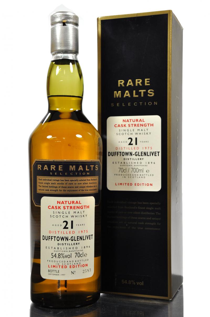 Dufftown-Glenlivet 1975-1997 - 21 Year Old - Rare Malts 54.8%