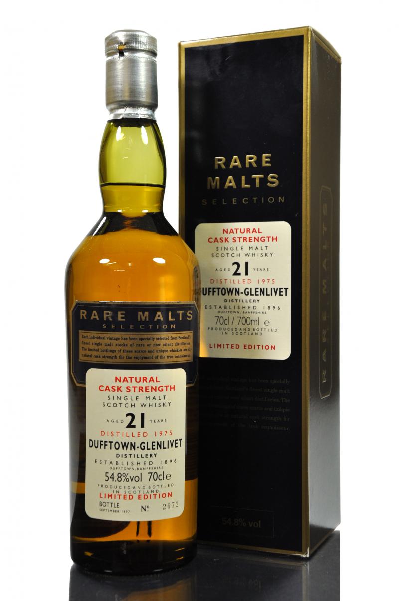 Dufftown-Glenlivet 1975-1997 - 21 Year Old - Rare Malts 54.8%