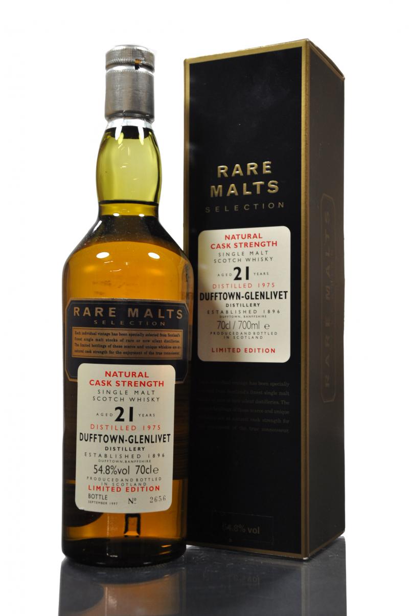 Dufftown-Glenlivet 1975-1997 - 21 Year Old - Rare Malts 54.8%