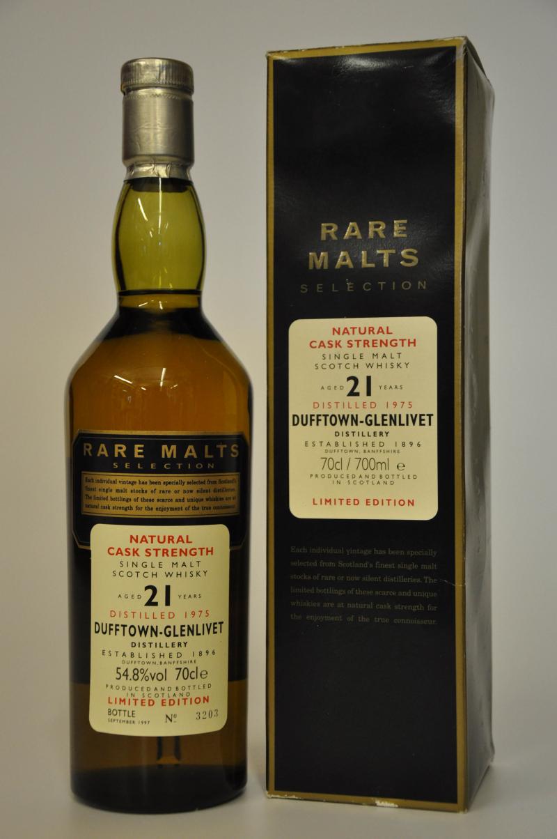 Dufftown-Glenlivet 1975-1997 - 21 Year Old - Rare Malts 54.8%
