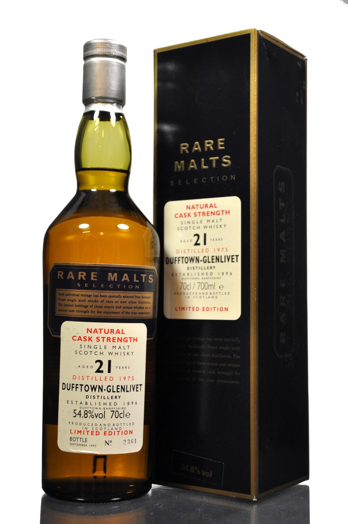 Dufftown-Glenlivet 1975-1997 - 21 Year Old - Rare Malts 54.8%