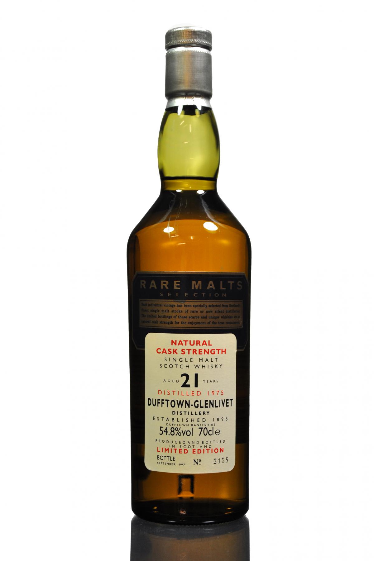 Dufftown-Glenlivet 1975-1997 - 21 Year Old - Rare Malts 54.8%