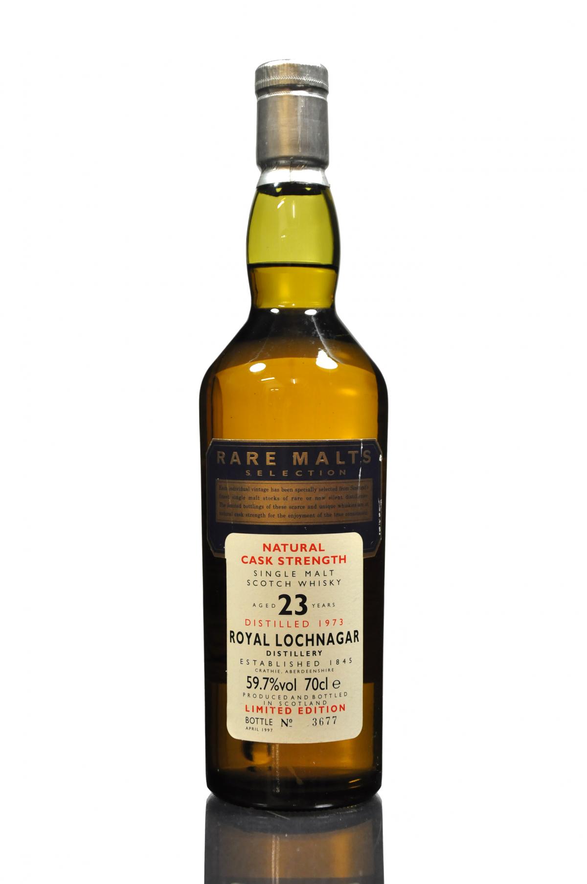 Royal Lochnagar 1973-1997 - 23 Year Old - Rare Malts 59.7%