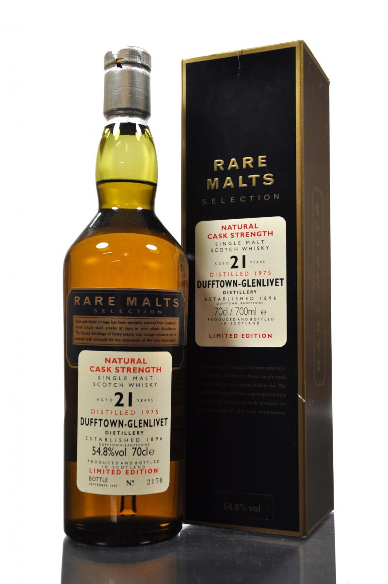 Dufftown-Glenlivet 1975-1997 - 21 Year Old - Rare Malts 54.8%