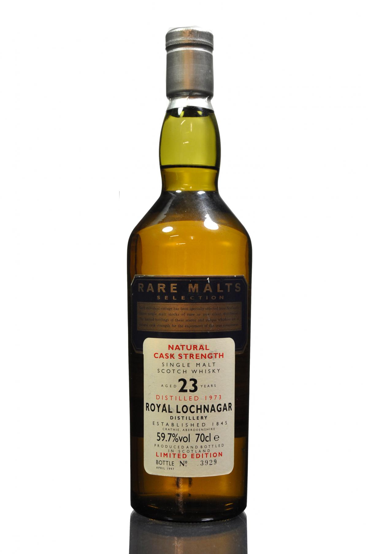 Royal Lochnagar 1973-1997 - 23 Year Old - Rare Malts 59.7%