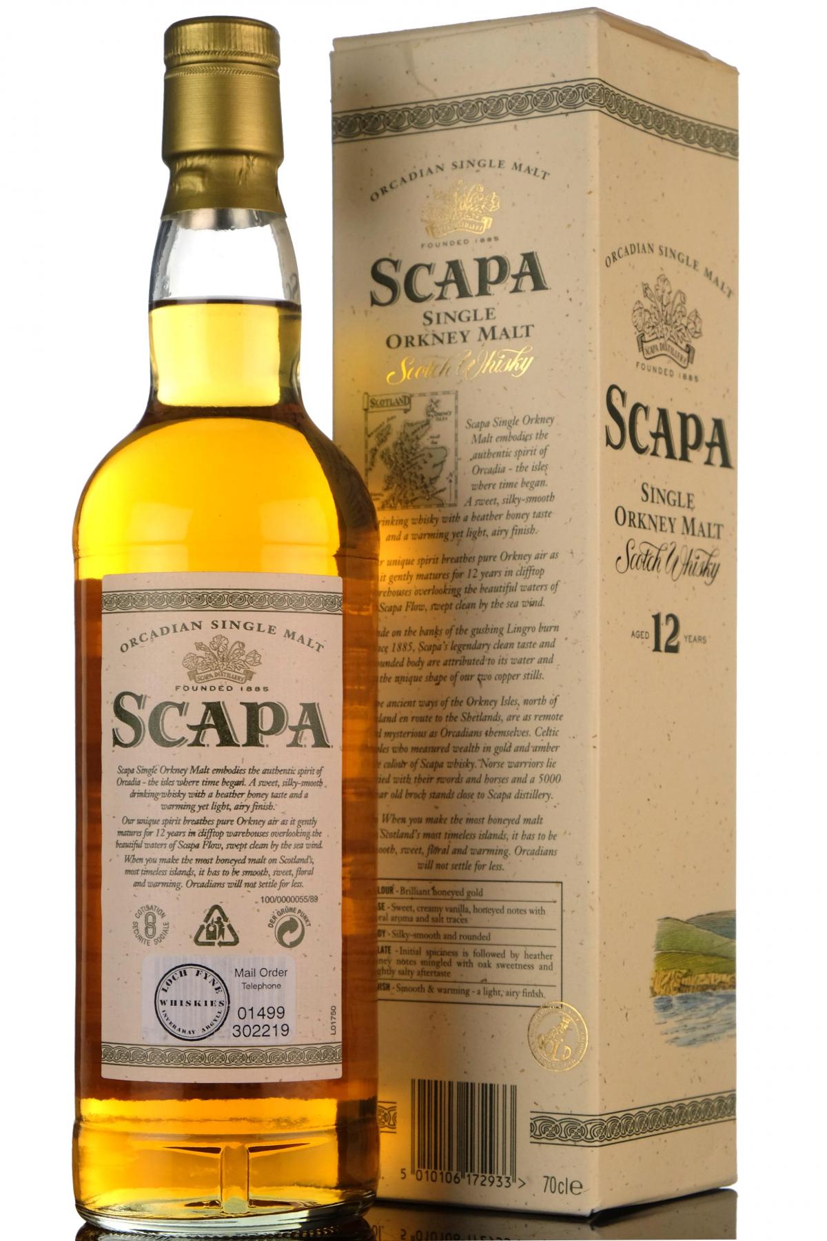 Scapa 12 Year Old
