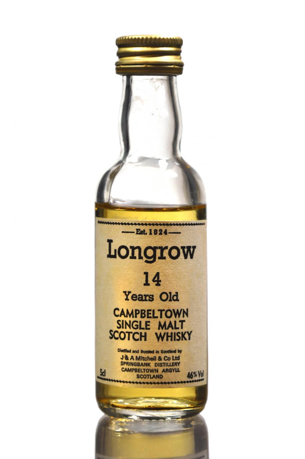 Longrow 14 Year Old Miniature