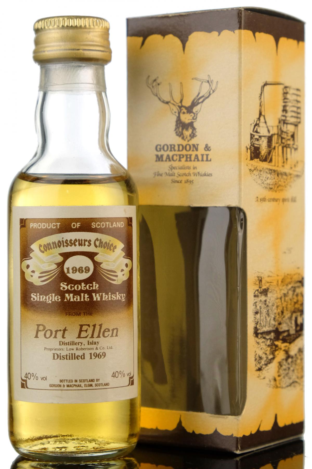 Port Ellen 1969 - Connoisseurs Choice Miniature