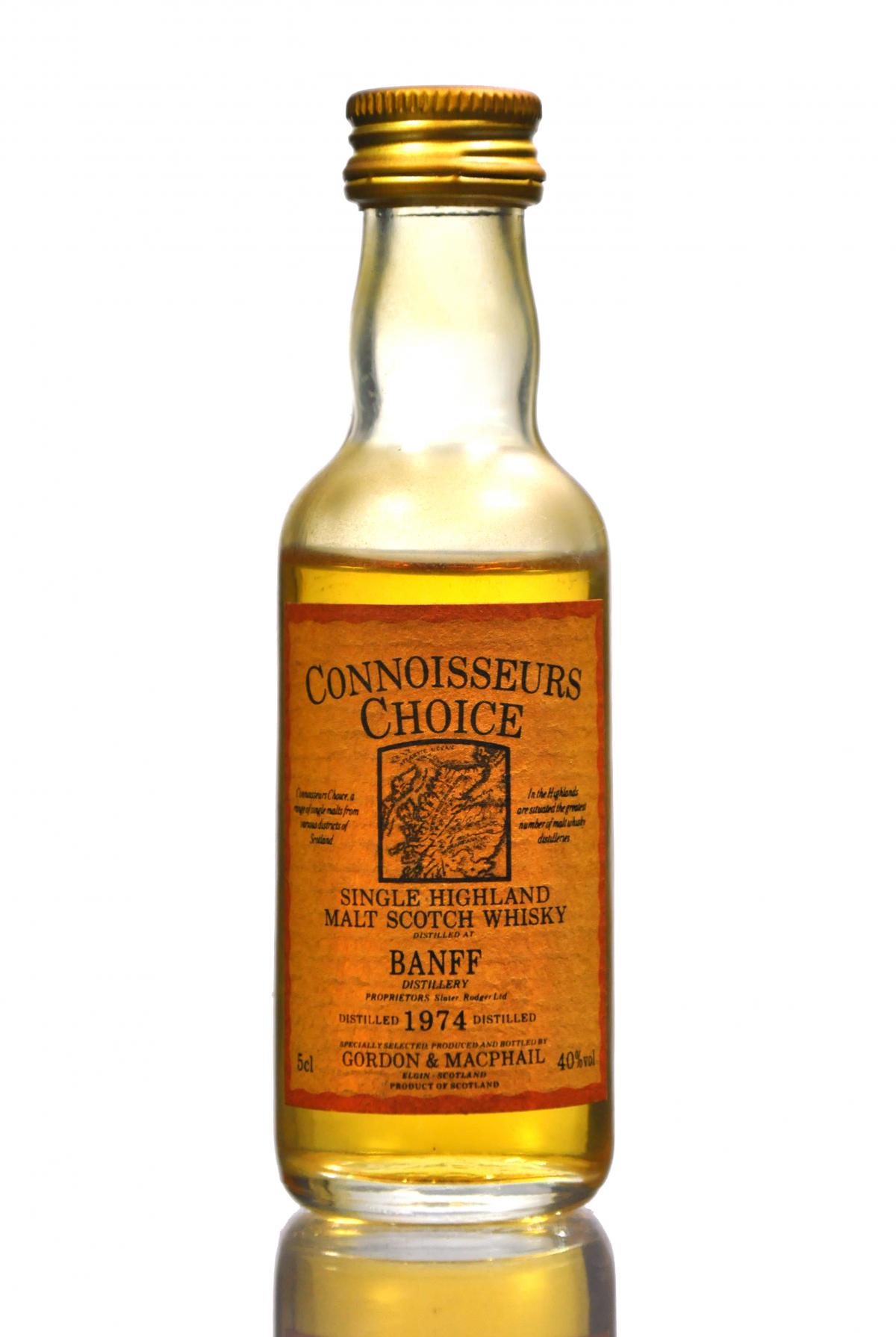 Banff 1974 - Connoisseurs Choice Miniature