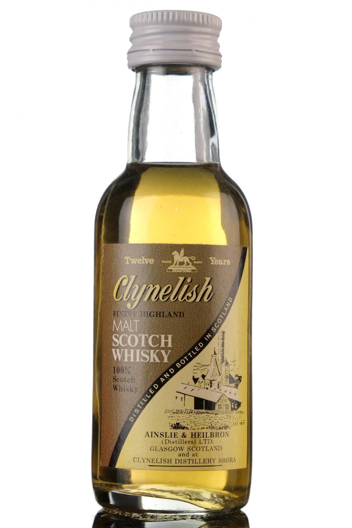 Clynelish 12 Year Old Miniature