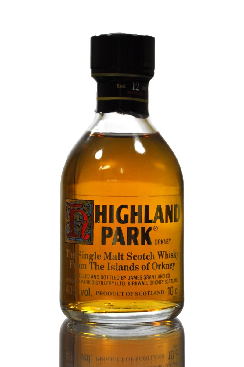 Highland Park 12 Year Old 10cl Miniature