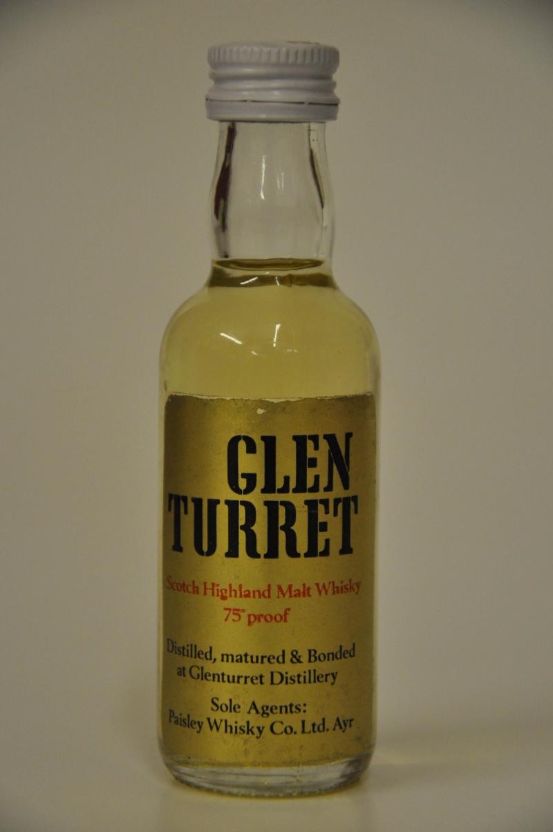 Glenturret 75 Proof Miniature