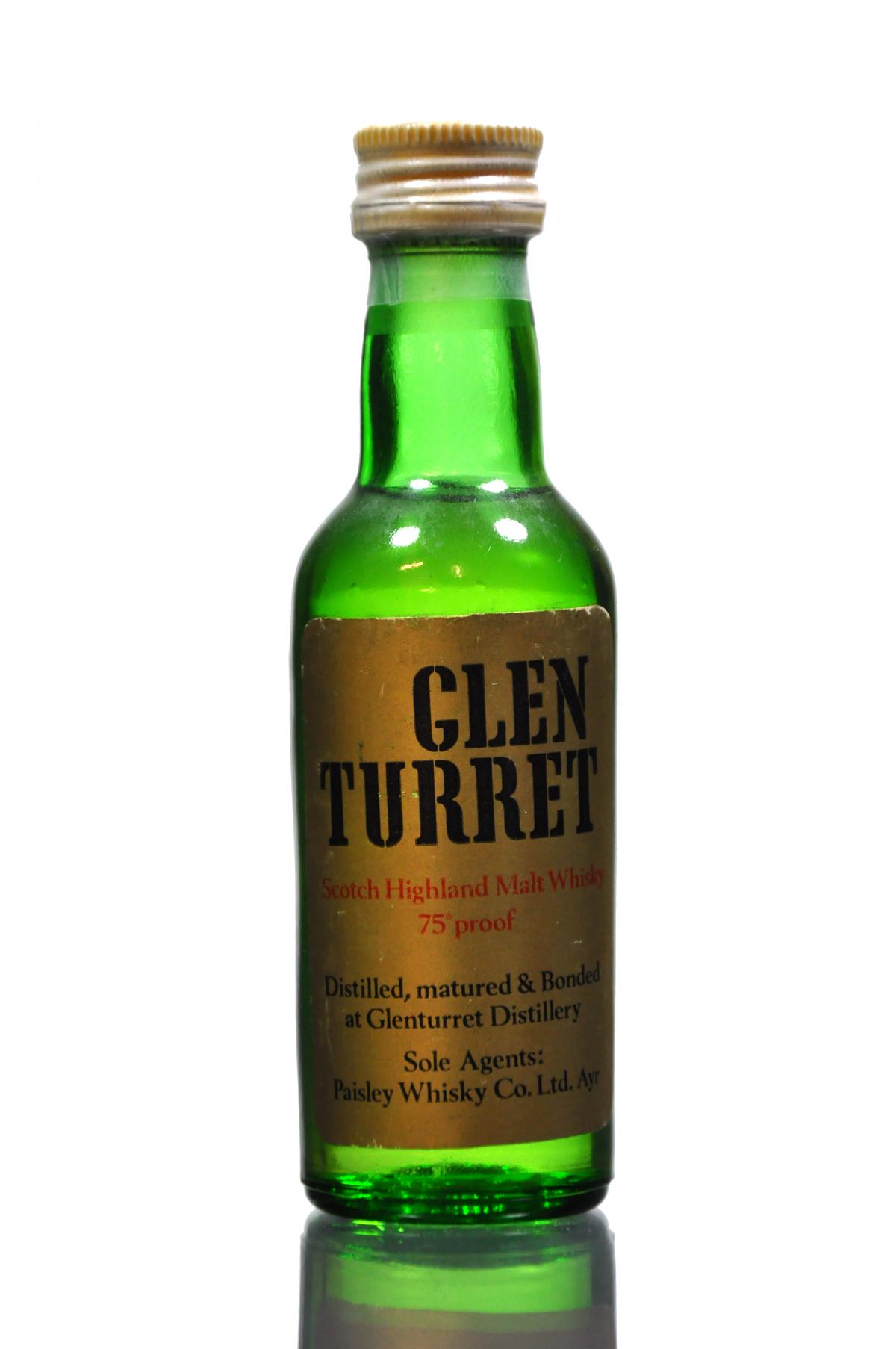 Glenturret 75 Proof Miniature