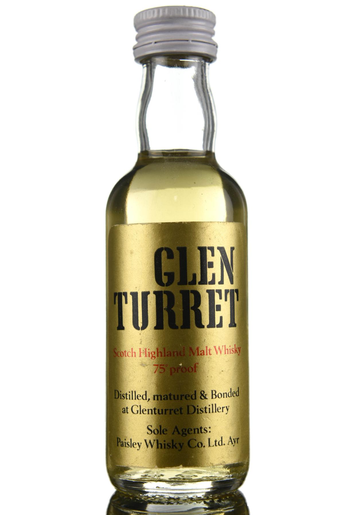 Glenturret 75 Proof Miniature