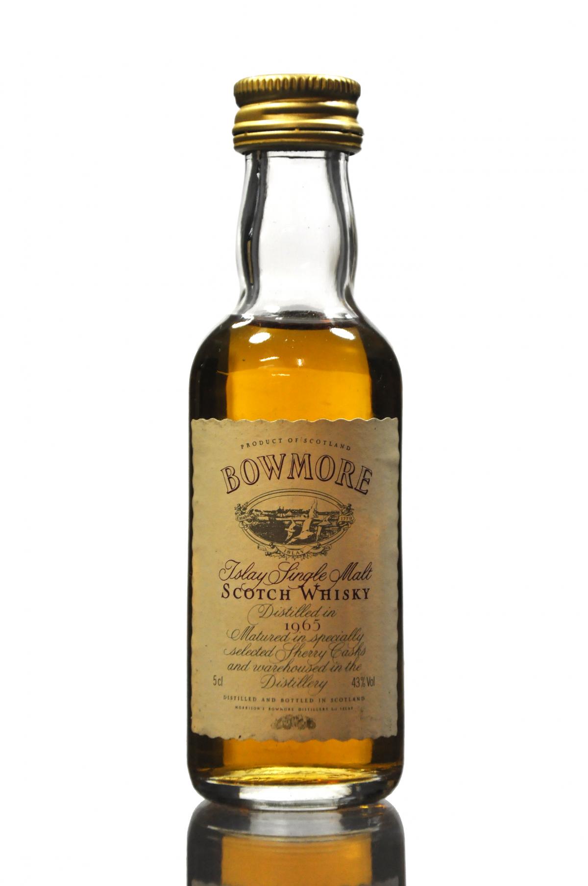 Bowmore 1965 Miniature