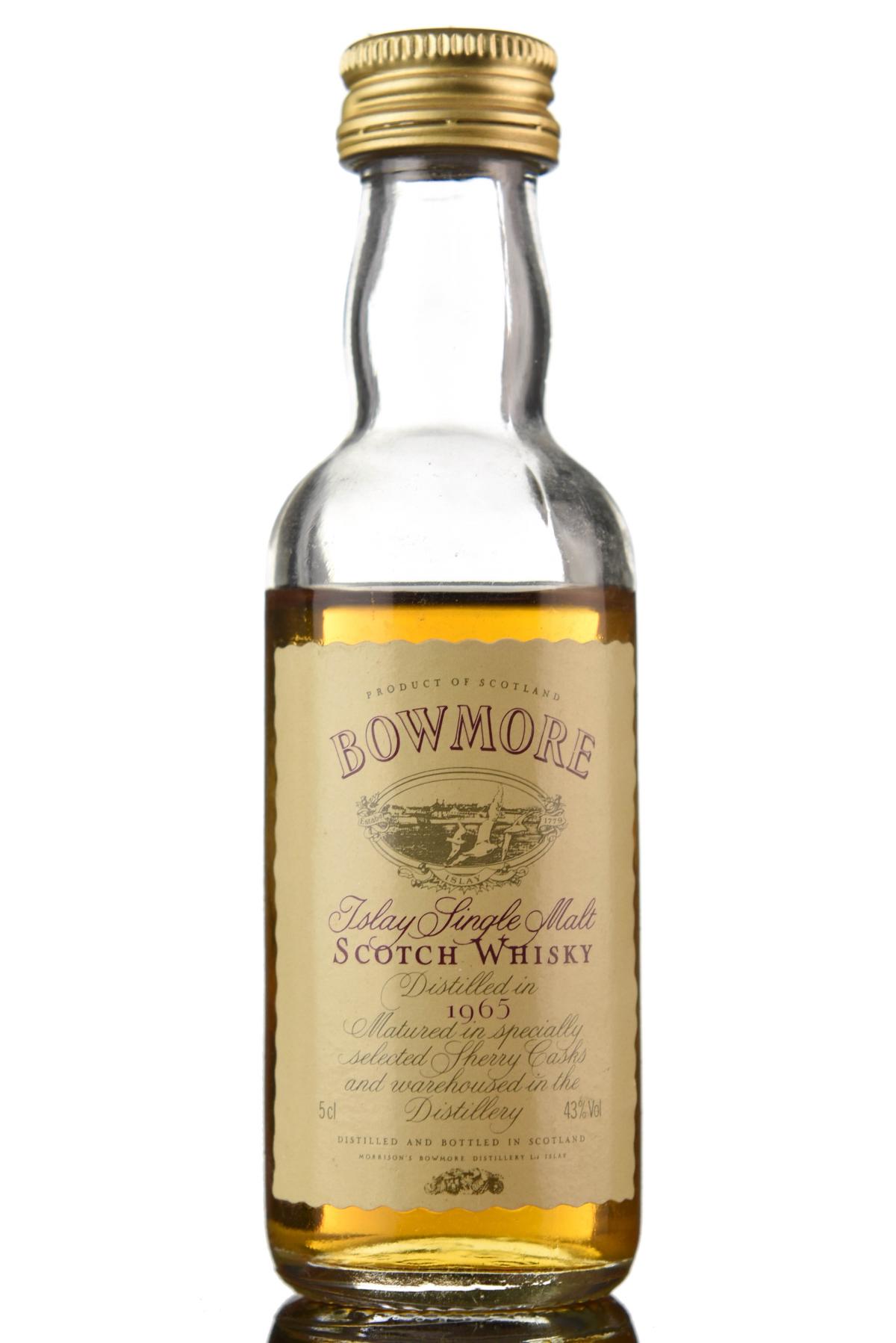 Bowmore 1965 Miniature